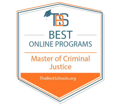 TBS Best Online Programs Master of Criminal Justice TheBestSchools.org
