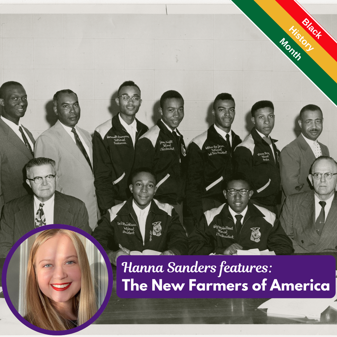 Hanna Sanders features: The New Farmers of America