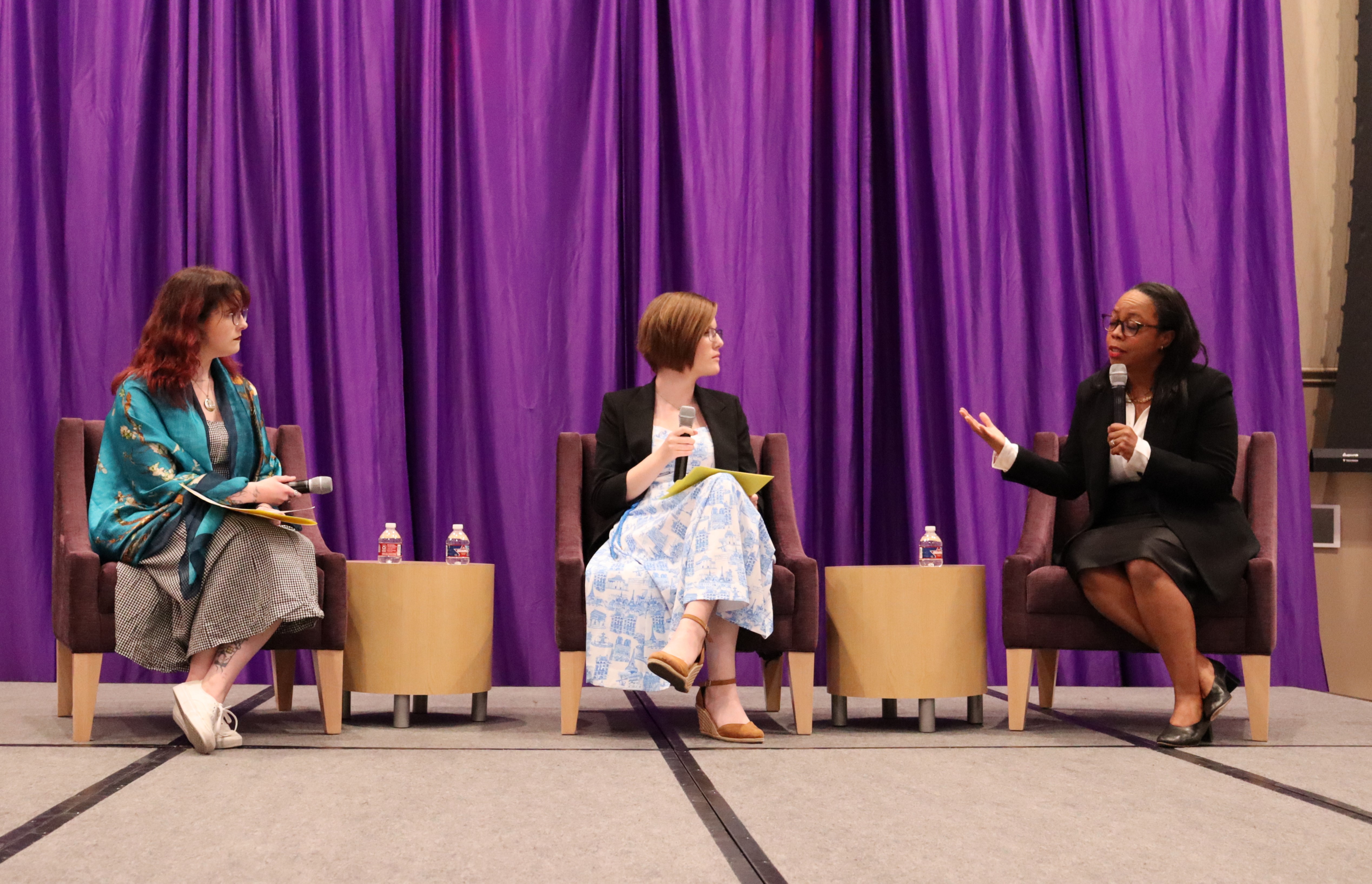 Q&A Participants on stage
