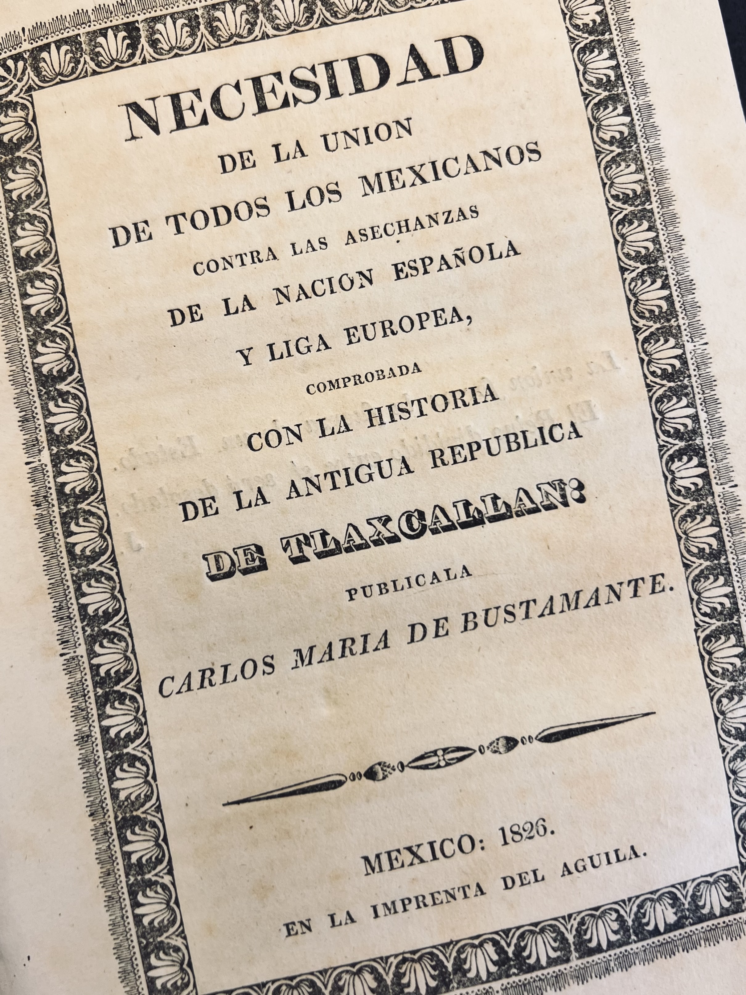 Photo of archived material from Bancroft Library at UC Berkeley