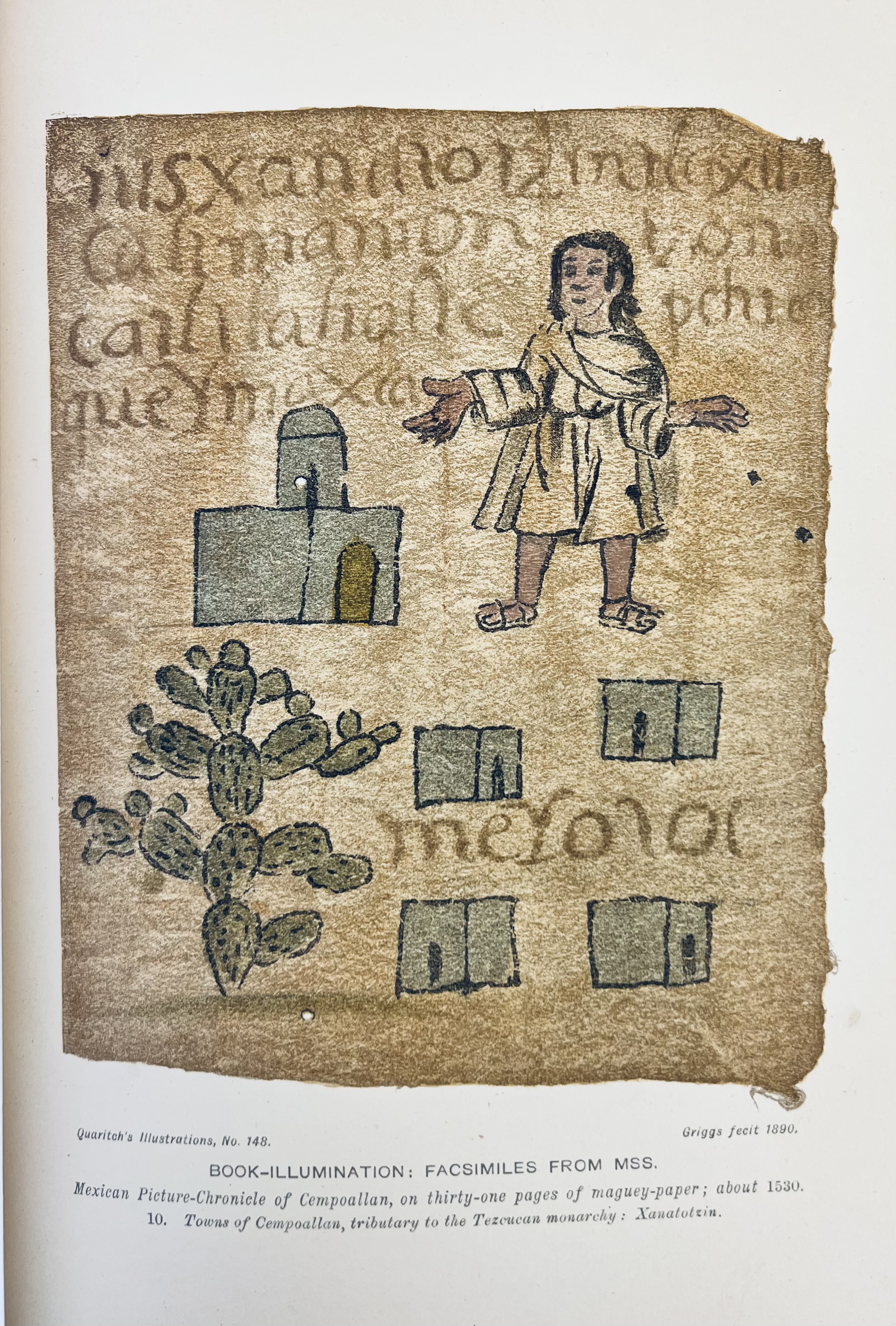 Photo of archived material from Bancroft Library at UC Berkeley