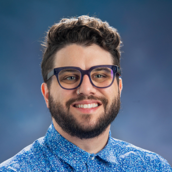 Headshot of Assistant Professor of Rhetoric & Composition Gavin P. Johnson